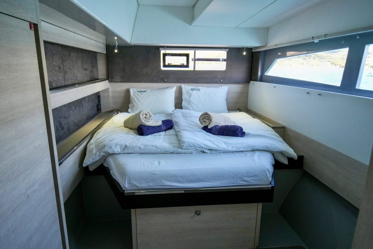 Leopard 50 catamaran Dream Team for sale – cabin-1 photo 04