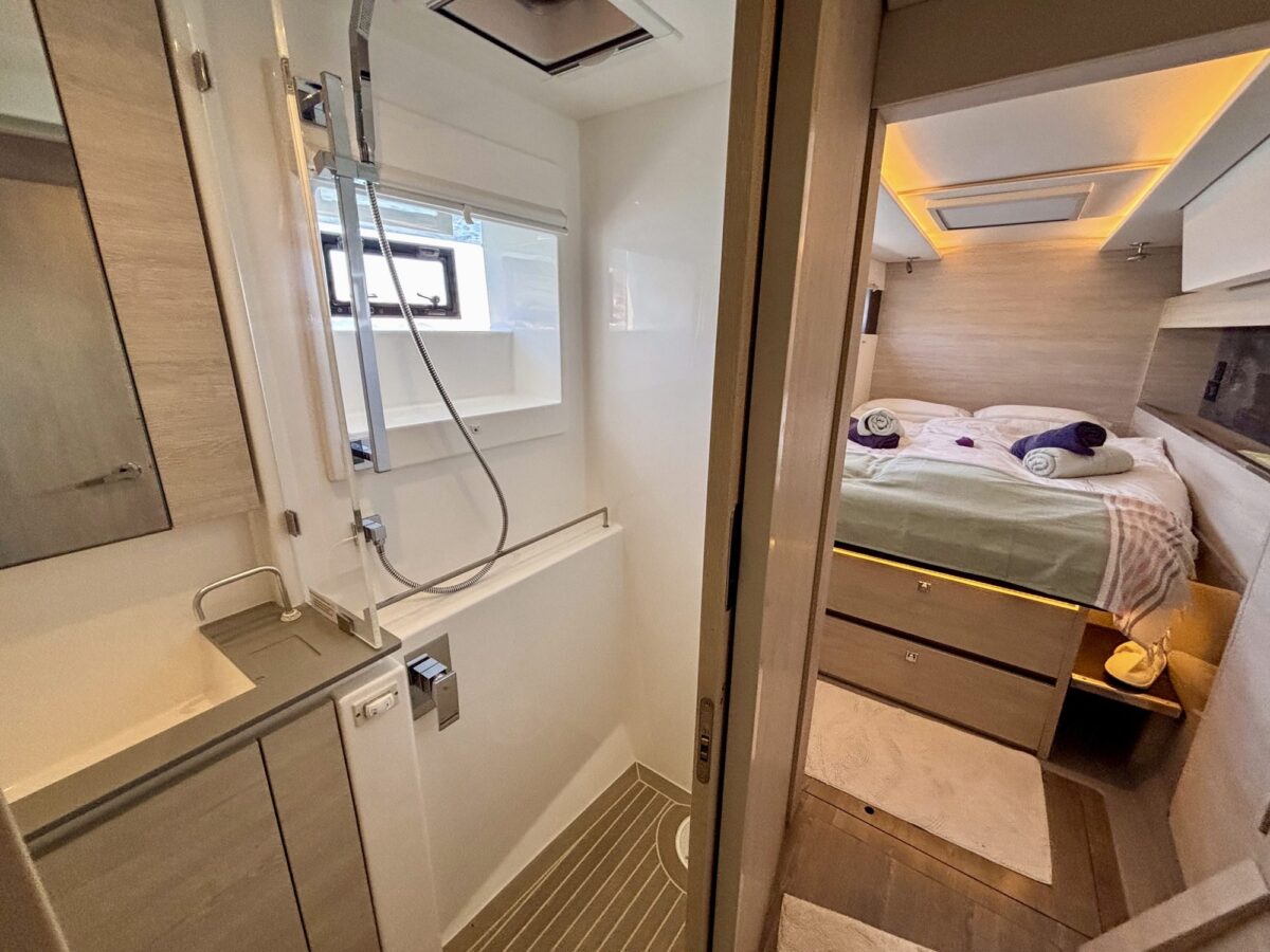 Leopard 50 catamaran Dream Team for sale – cabin-2 photo 10